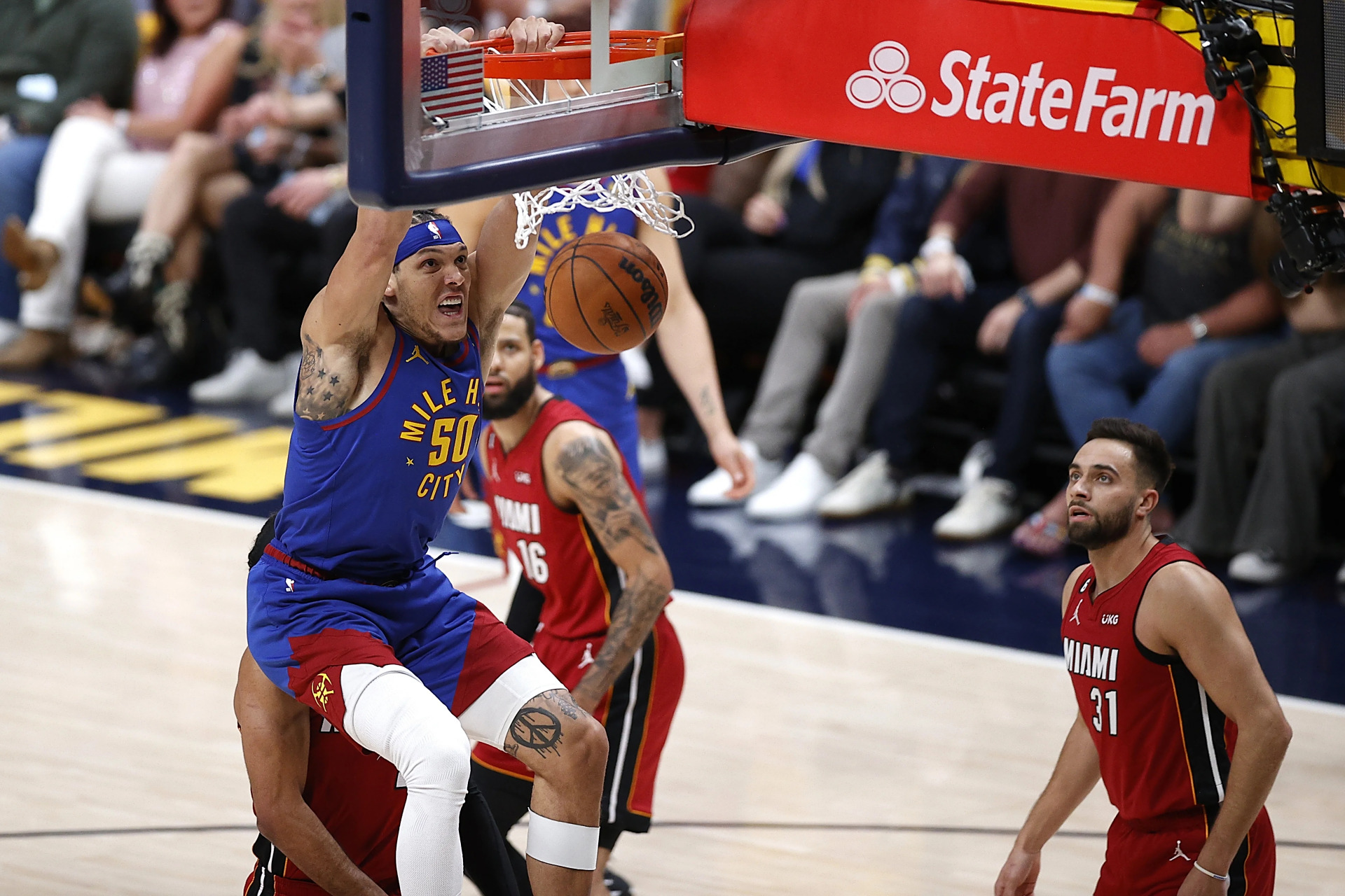 关于热火不敌掘金，遭遇连败的信息