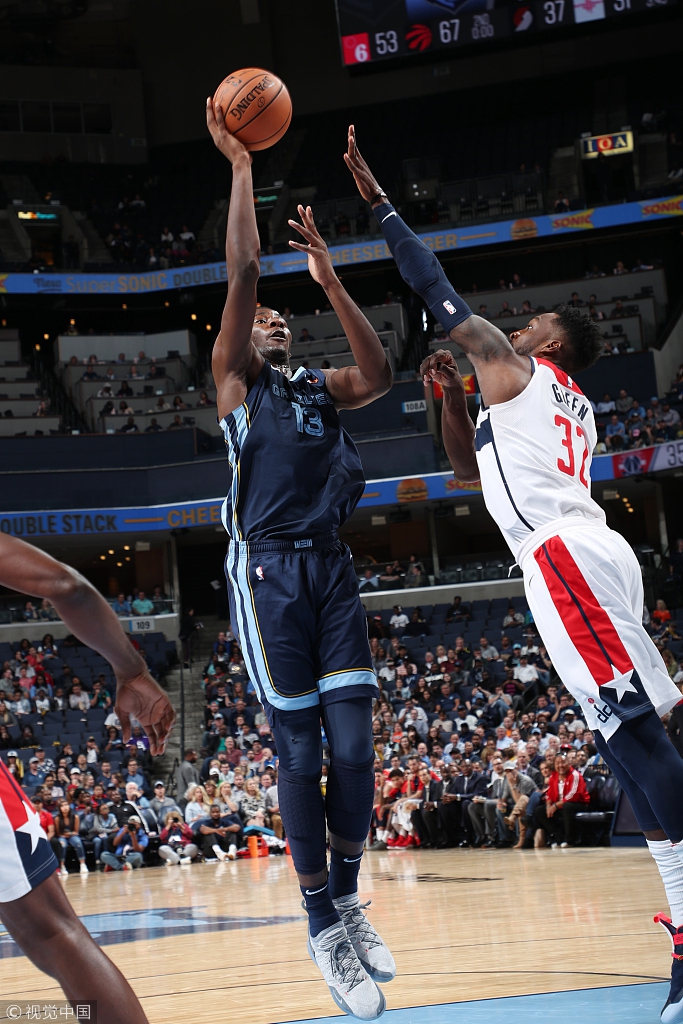 奇才完胜灰熊，加里纳利送出助攻