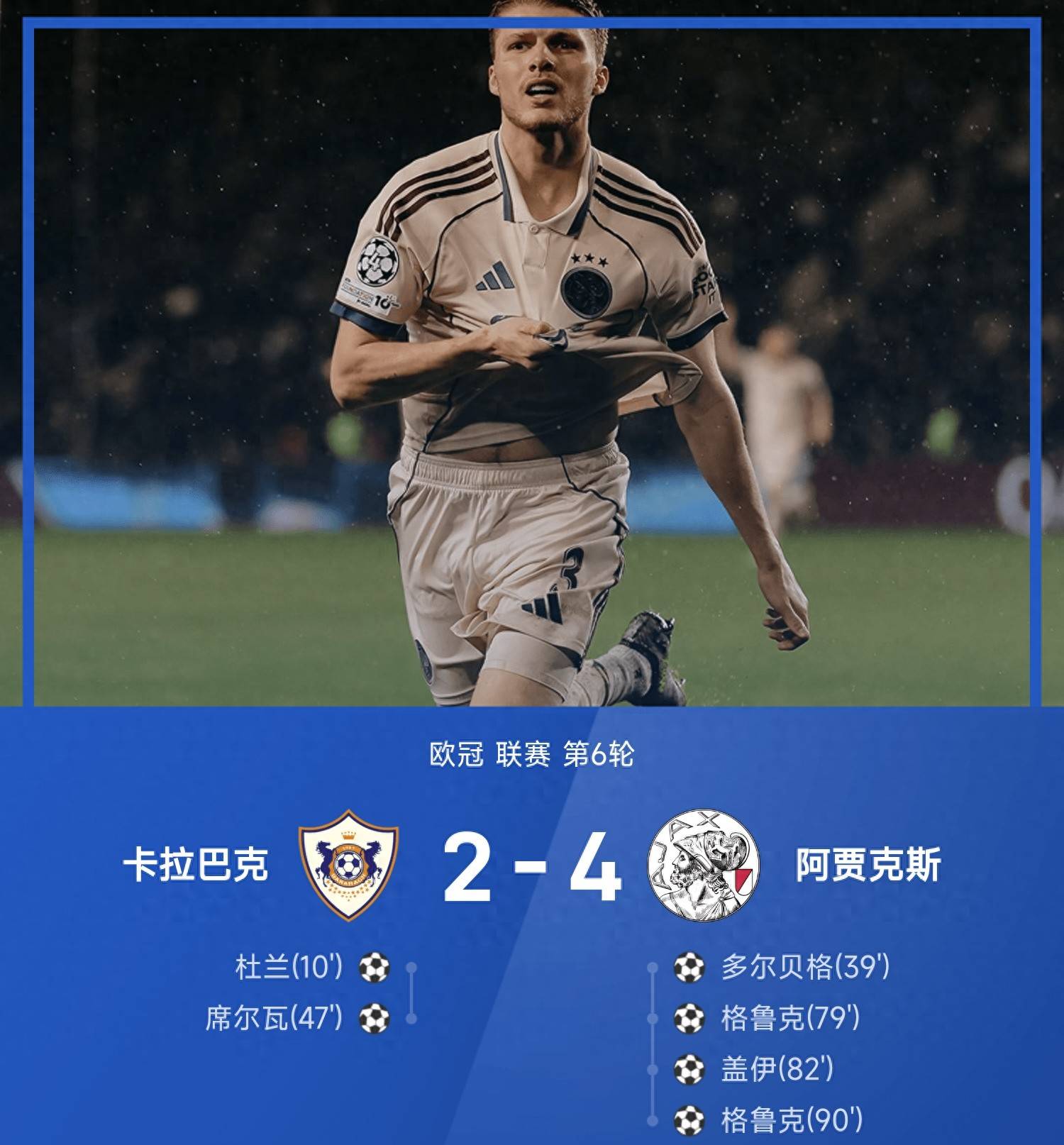 欧冠淘汰赛焦点战，苏格兰连续得分压制乌拉圭